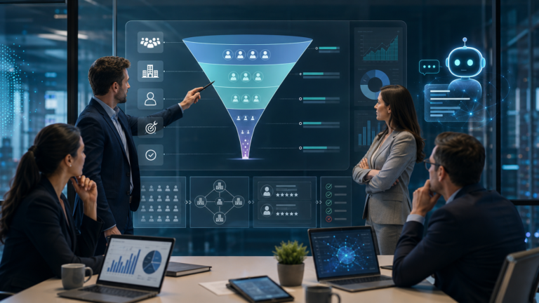 ICP B2B: por que IA sozinha não resolve funil encolhido